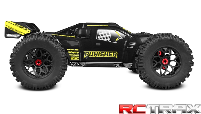Team Corally Punisher XP 6S 1/8 Monster Truck RTR V2 - clear body