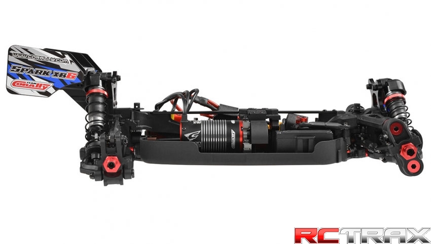 SPARK Team Corally 6S RTR - red