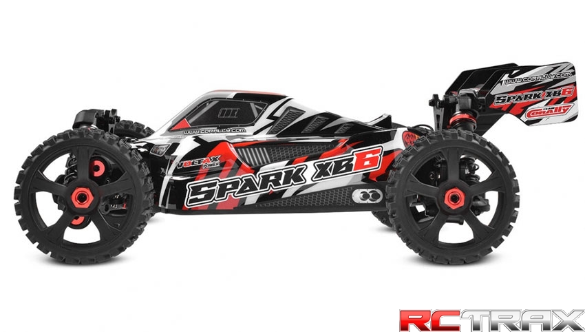 SPARK Team Corally 6S RTR - red
