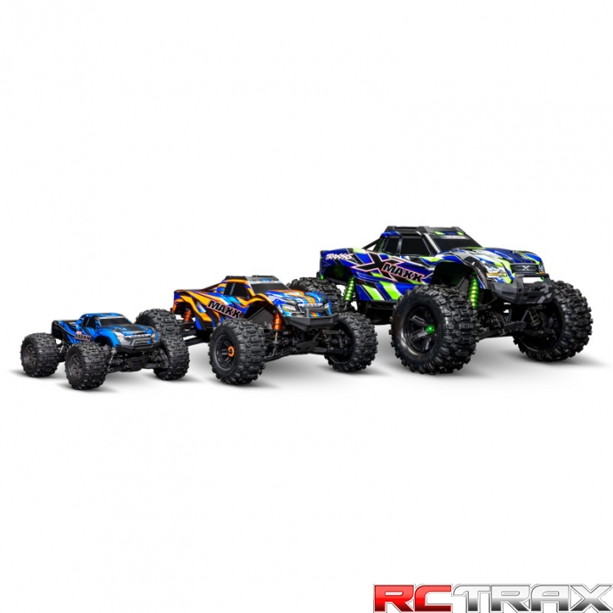 TRAXXAS 107154-1 Mini Maxx 4WD - wersja niebieska