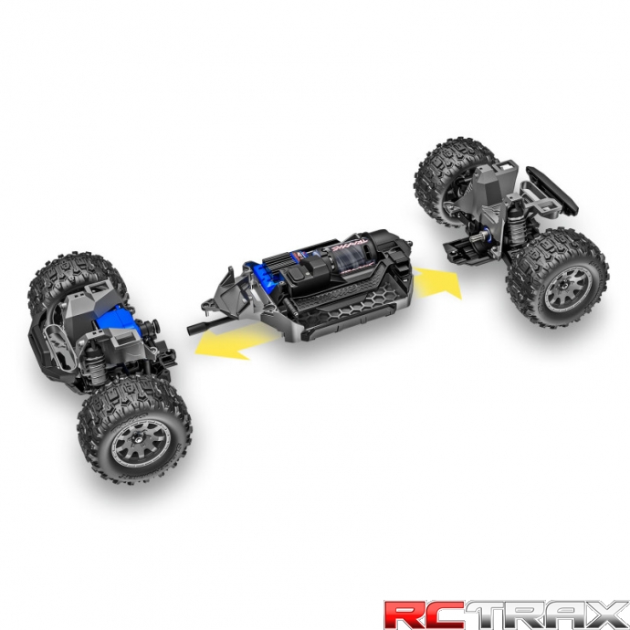 TRAXXAS 107154-1 Mini Maxx 4WD - wersja niebieska