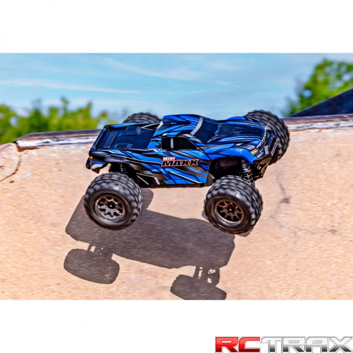 TRAXXAS 107154-1 Mini Maxx 4WD - wersja niebieska
