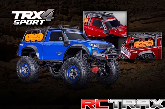 TRAXXAS TRX-4 Sport 1/10 4X4 High Trail RED