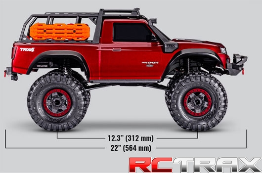 TRAXXAS TRX-4 Sport 1/10 4X4 High Trail GRAY