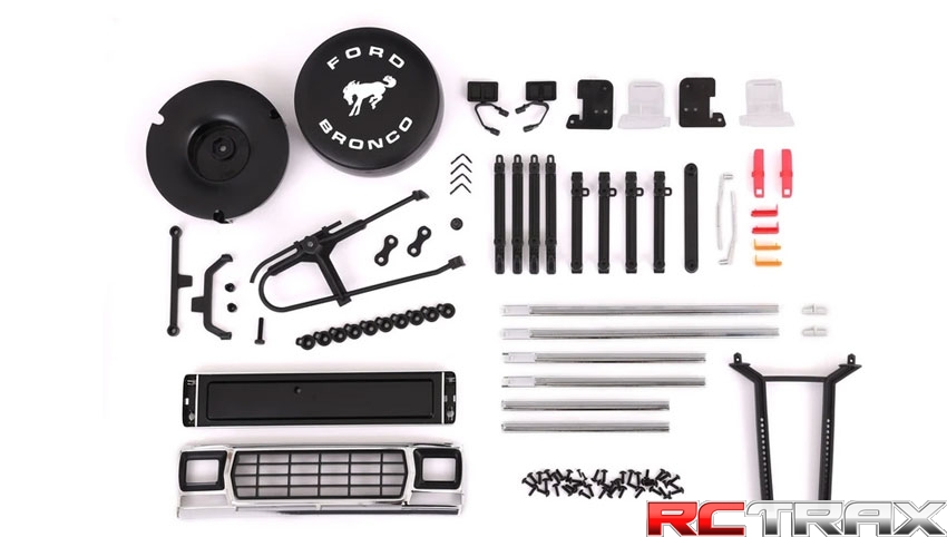 TRAXXAS 8010P karoseria Ford Bronco 1979 - przeźroczysta