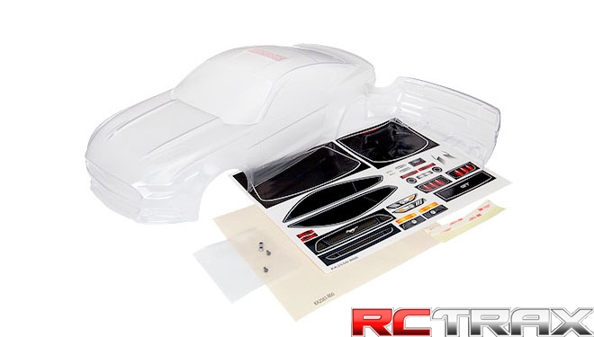 TRAXXAS 8312 karoseria Ford Mustang transparentna