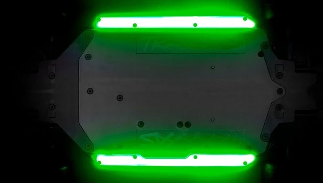 TRAXXAS 10590-GREEN komplet oświetlenia podwozia LED