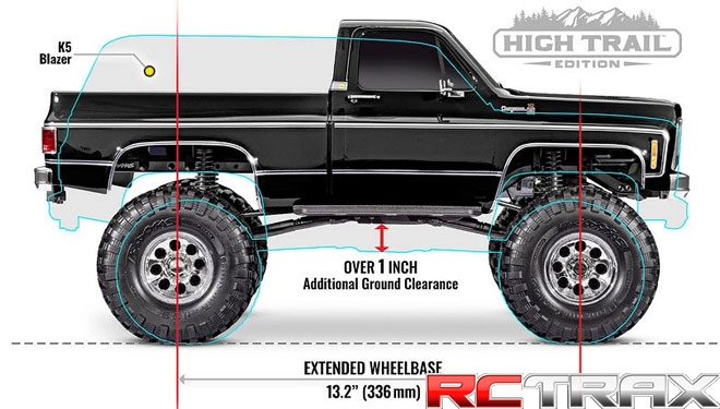 Traxxas TRX-4 Chevrolet K10 1979 TQi 1:10 RTR