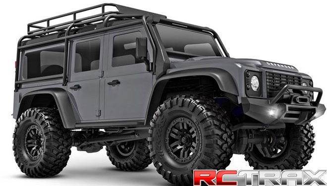 TRAXXAS TRX-4M RTR 1/18 Defender - silver + GRATIS