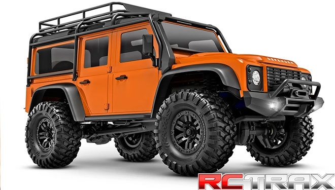 TRAXXAS TRX-4M RTR 1/18 Defender - orange + GRATIS