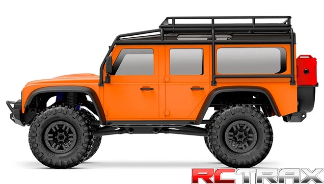TRAXXAS TRX-4M RTR 1/18 Defender - orange + GRATIS