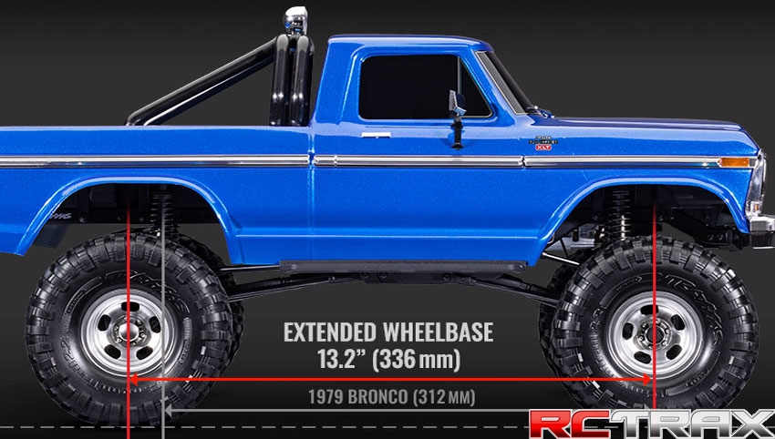 TRX-4 FORD F150 RANGER XLT - wersja brązowa