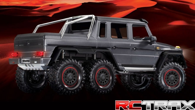 TRX6 Mercedes-Benz G 63 AMG 6x6 - srebrny