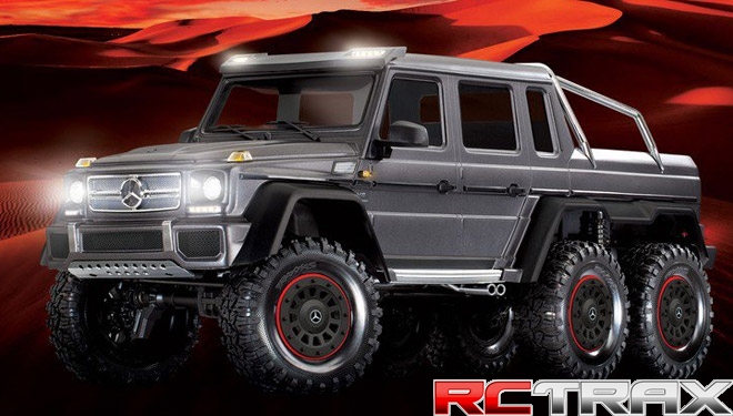 TRX6 Mercedes-Benz G 63 AMG 6x6 - srebrny