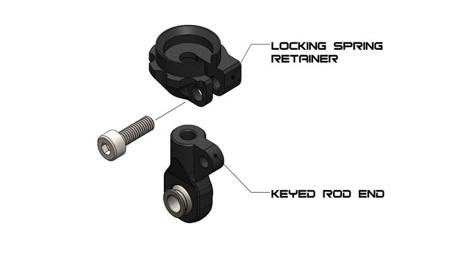 Vanquish amortyzatory EIBACH S8E Scale Shock Set 80mm