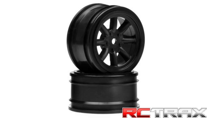 VINTAGE 8 SPOKE WHEEL 26MM BLACK 0MM OFFSET