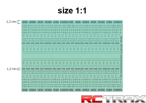 Tatoo Transfers / Decals Sheet / Kalkomania