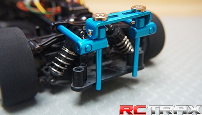 Xtra Speed 1/10 mocowanie bezsłupkowe aluminiowe Blue