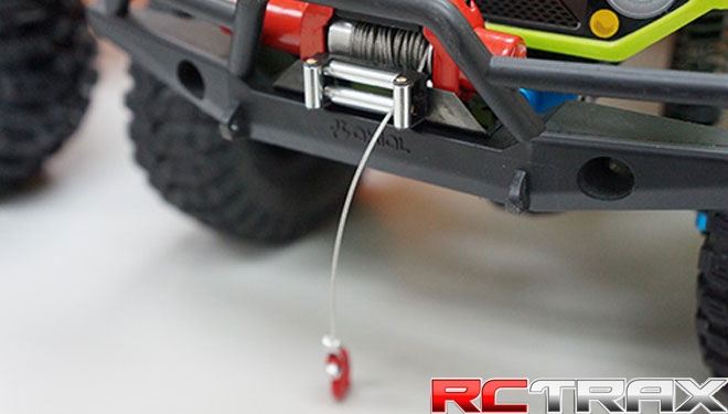 Yeah Racing YA-0388BK 1/10 RC Rock Crawler metalowa wyciągarka