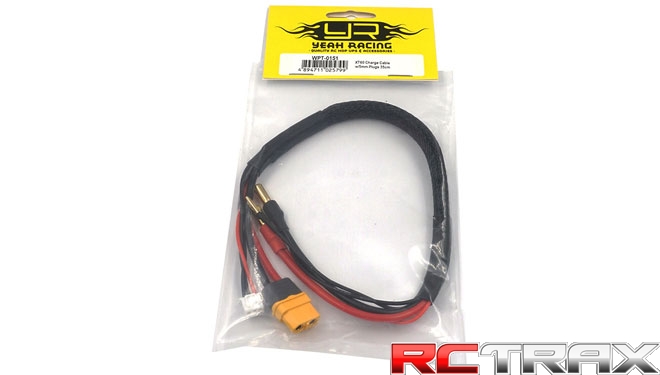 Przewód od ładowania Yeah Racing XT60 Charge Cable w/ 5mm Plugs 35cm