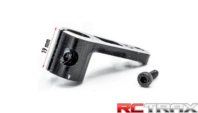 25T orczyk aluminiowy Aluminium Steering 15mm / 19mm black