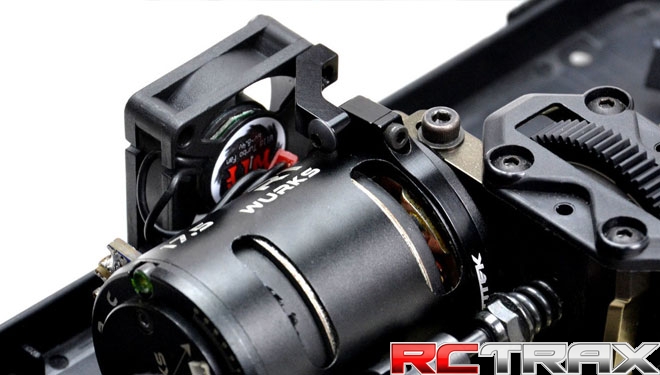 Exotek Fan Mount-Clamp 1/10 uchwyt wentylatora (Black)