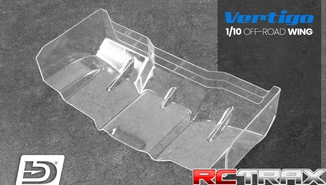 Skrzydło tylne Bittydesign Vertigo 1/10 Off-road 1mm wing Pre-cut