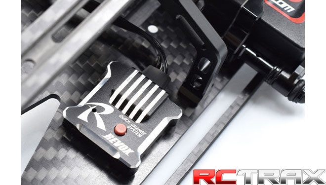 Reve D Steering Gyro REVOX for RWD Drift Car - black
