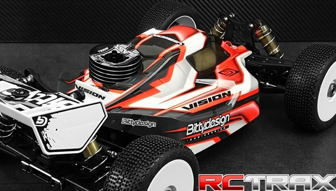 Karoseria buggy 1/8 Bittydesign VISION Body for SWORKz S35-3 / S35-4 wyciąta pod NITRO