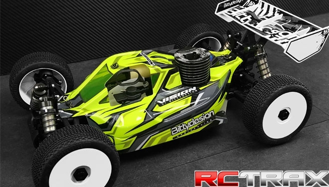 Karoseria buggy 1/8 Bittydesign VISION Body for Xray XB8 2020 wycięta pod NITRO
