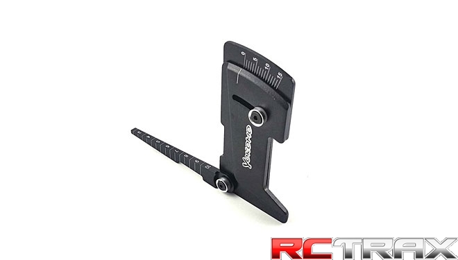 Yokomo Aluminum Height / Camber Gauge (Black)