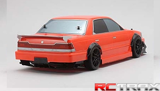 Yokomo -C33B Body Set for YUKES Team ORANGE C33 (Graphic decal less)