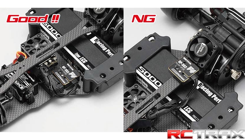 Yokomo DPP-302V4 Żyroskop Drift Performance Steering Gyro DP-302 V4 BLACK
