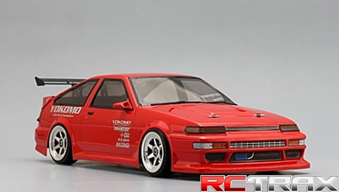 Yokomo karoseria przeźroczysta TOYOTA AE86 TRUENO