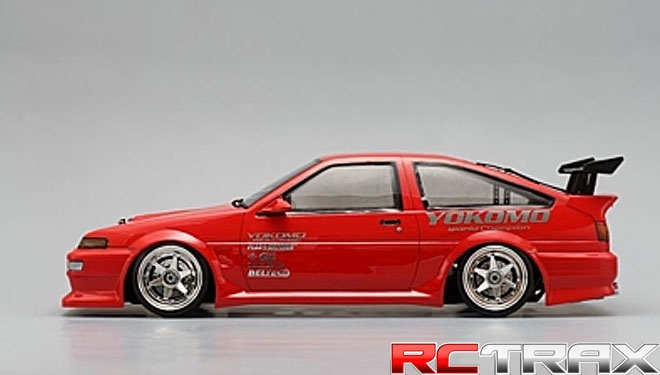 Yokomo karoseria przeźroczysta TOYOTA AE86 TRUENO