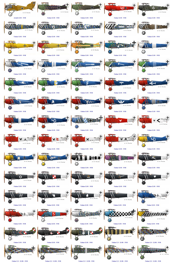 fokker dr vii malowania