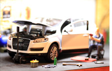diorama garage