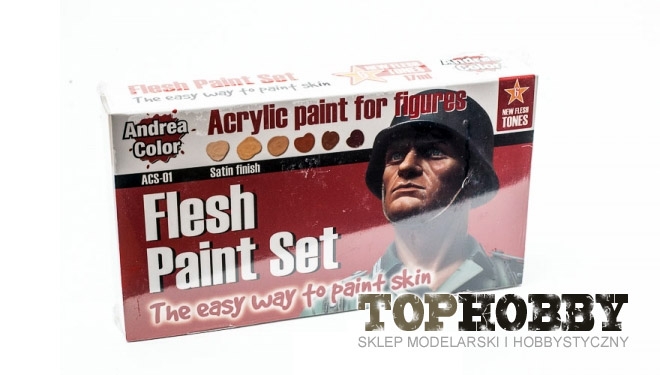 flesh paint set andrea