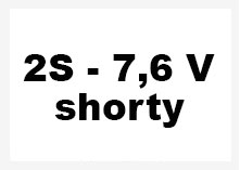akumulatory 2S 7,6V shorty
